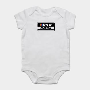 Lets Go Brandon Nascar Baby Bodysuit